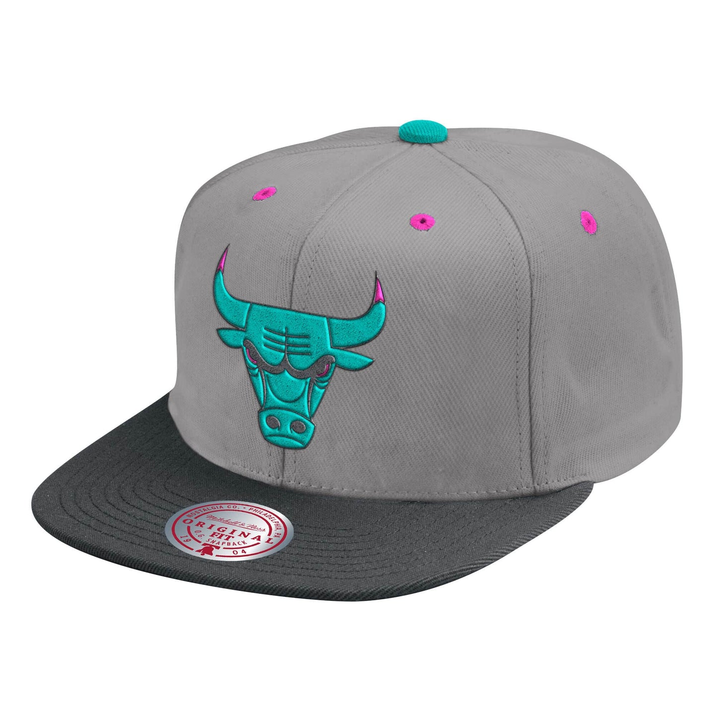 Mitchell & Ness Men's NBA Chicago Bulls Wolf Mags Snapback Snapback Caps