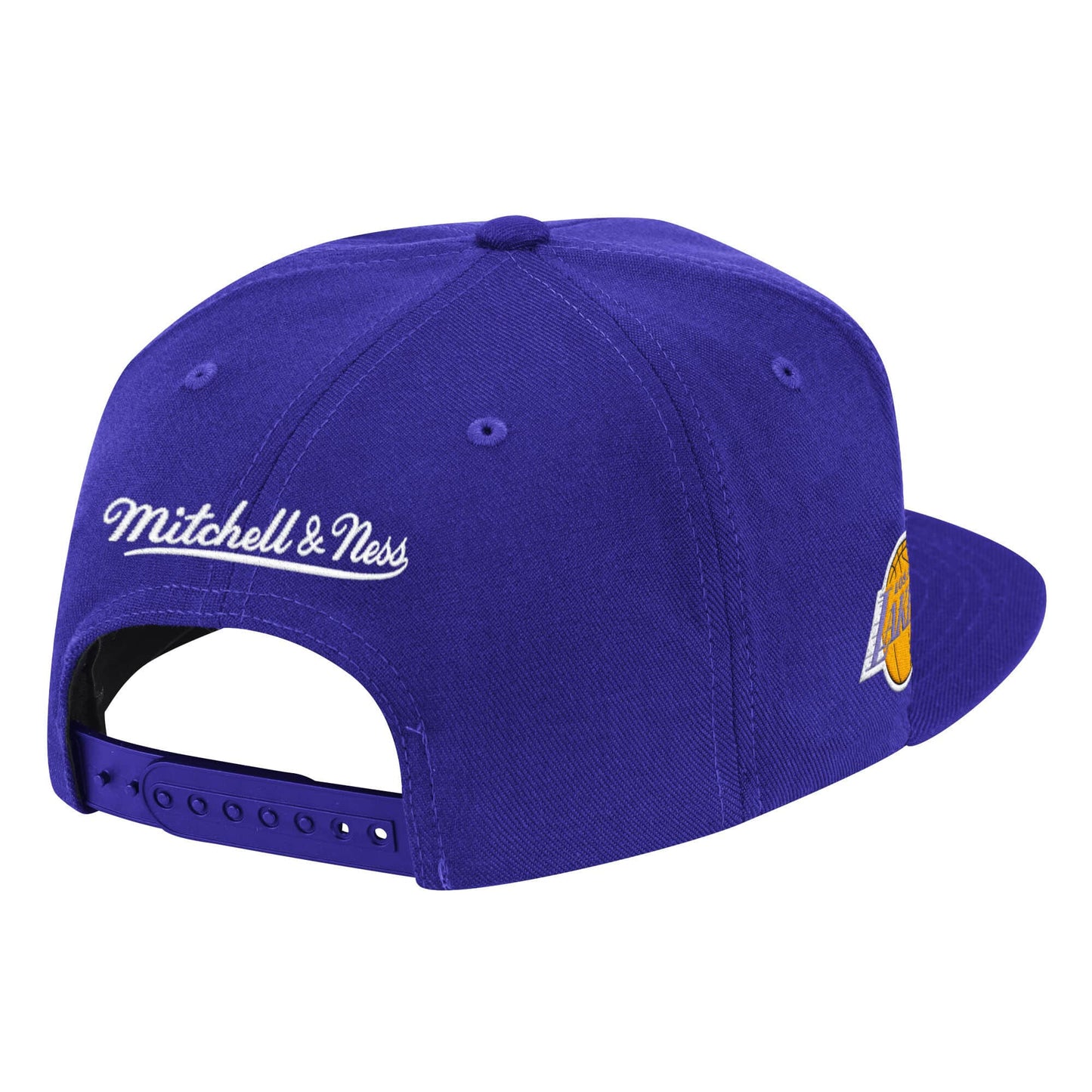 Men's Mitchell & Ness NBA The Grid Snapback NBA Lakers