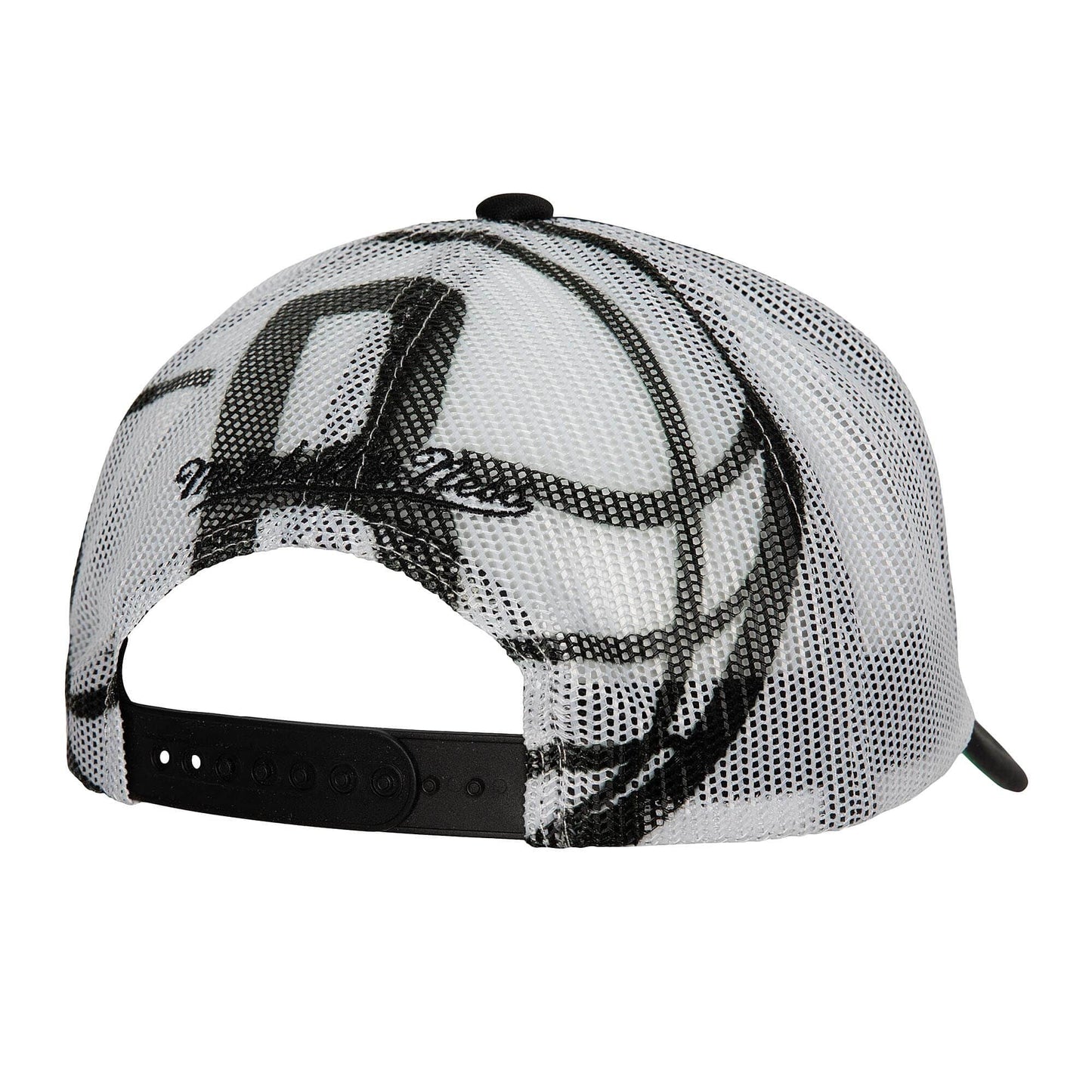 Men's Mitchell & Ness NBA Off The Backboard Trucker Nets
