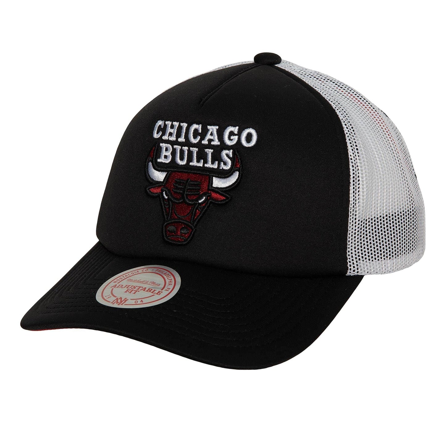 Men's Mitchell & Ness NBA Off The Backboard Trucker Bulls
