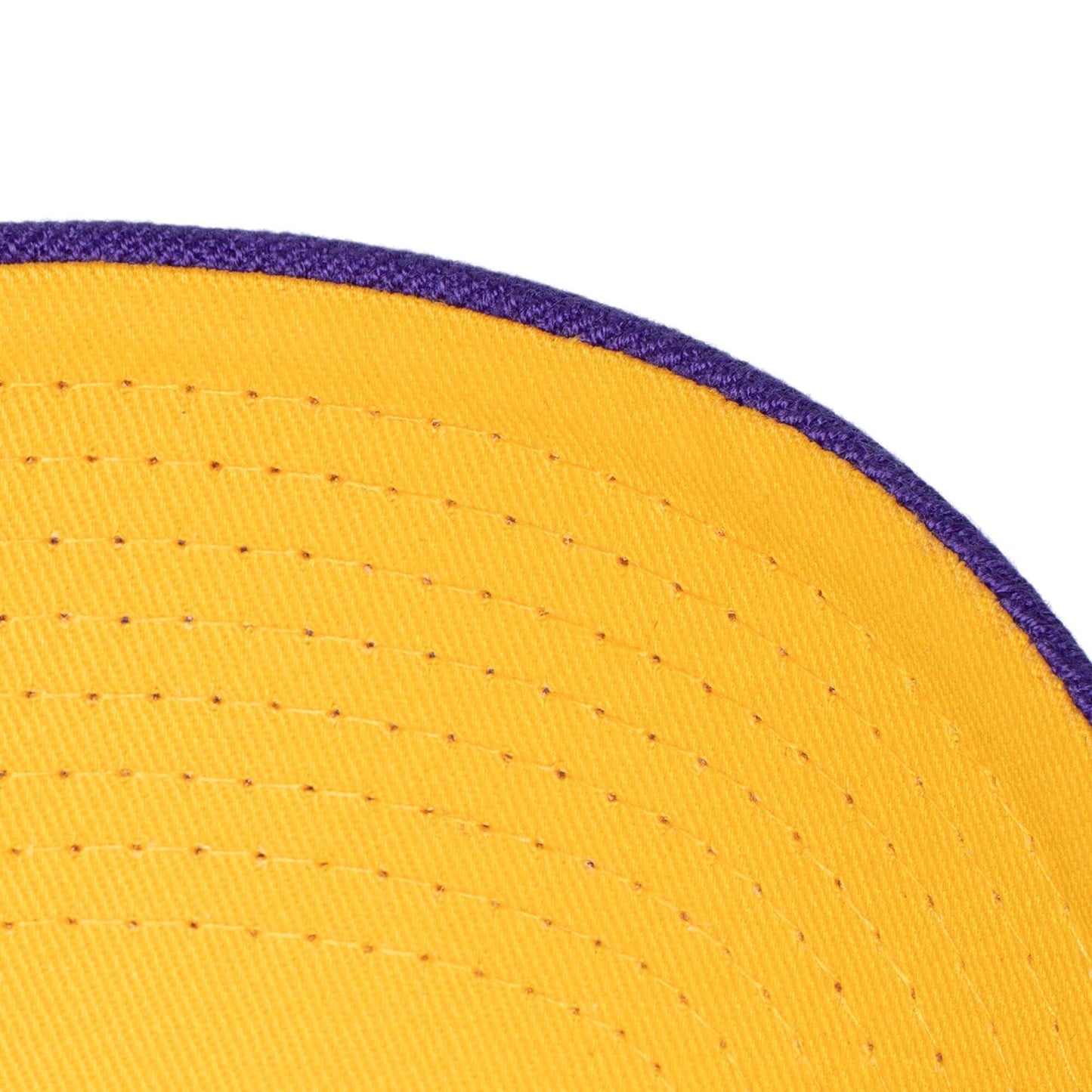 Men's Mitchell & Ness NBA Champ Wrap Pro Snapback Lakers - Purple
