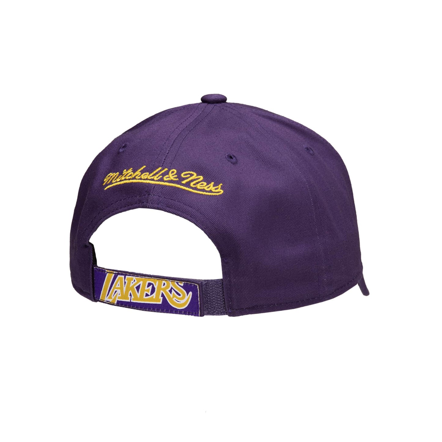Men's Mitchell & Ness NBA Prime Roy Velcro Strapback Hwc Lakers