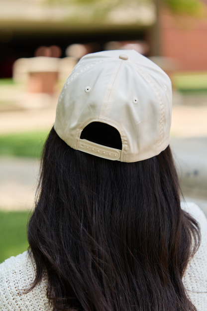 Good Game Natural/Khaki Embroidered Trucker Hat