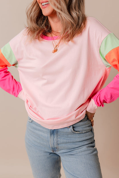 Threaded Pear Valentina Long Sleeve Loose Top