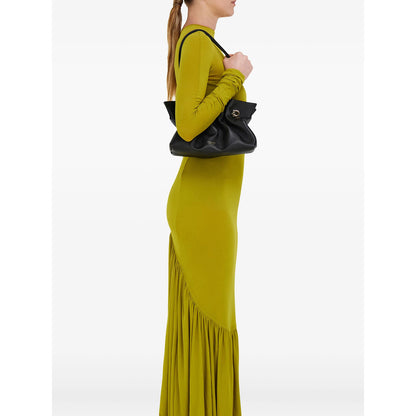Ferragamo Soft Black Shoulder Bag