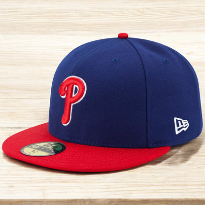 New Era Men's MLB Authentic Collection On Field 59Fifty Fitted Cap Philadelphia Phillies