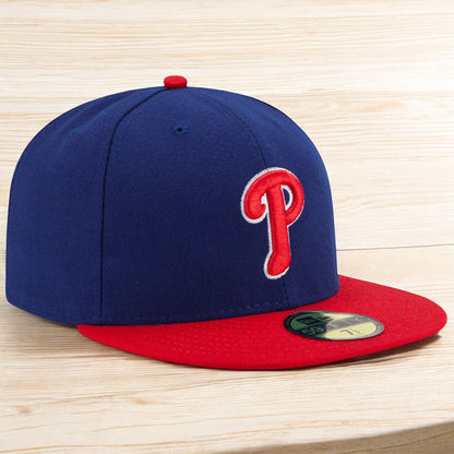 New Era Men's MLB Authentic Collection On Field 59Fifty Fitted Cap Philadelphia Phillies