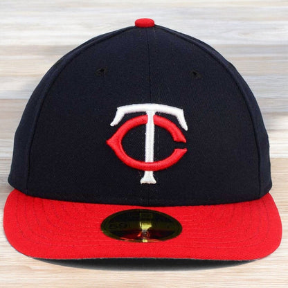 New Era Men's MLB Authentic Collection Low Pro 59Fifty Fitted Cap Minnesota Twins Hats