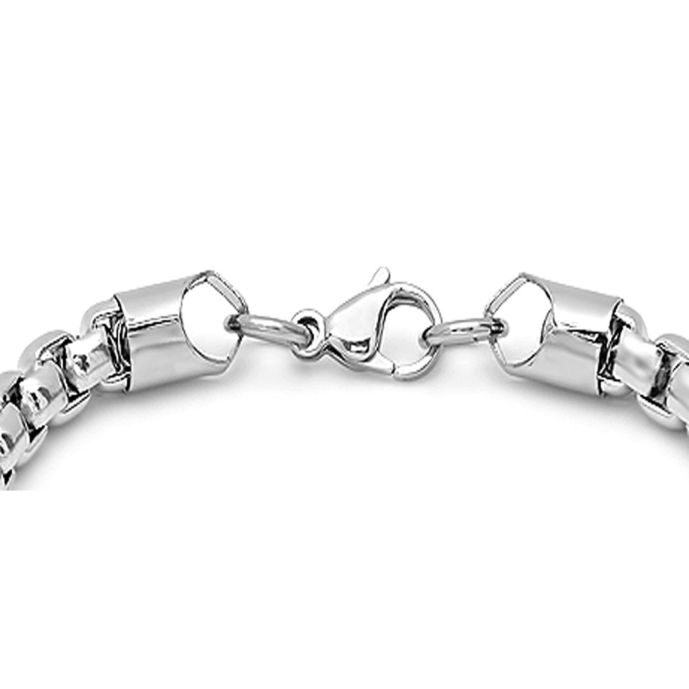 Box Chain Link ID Bracelet