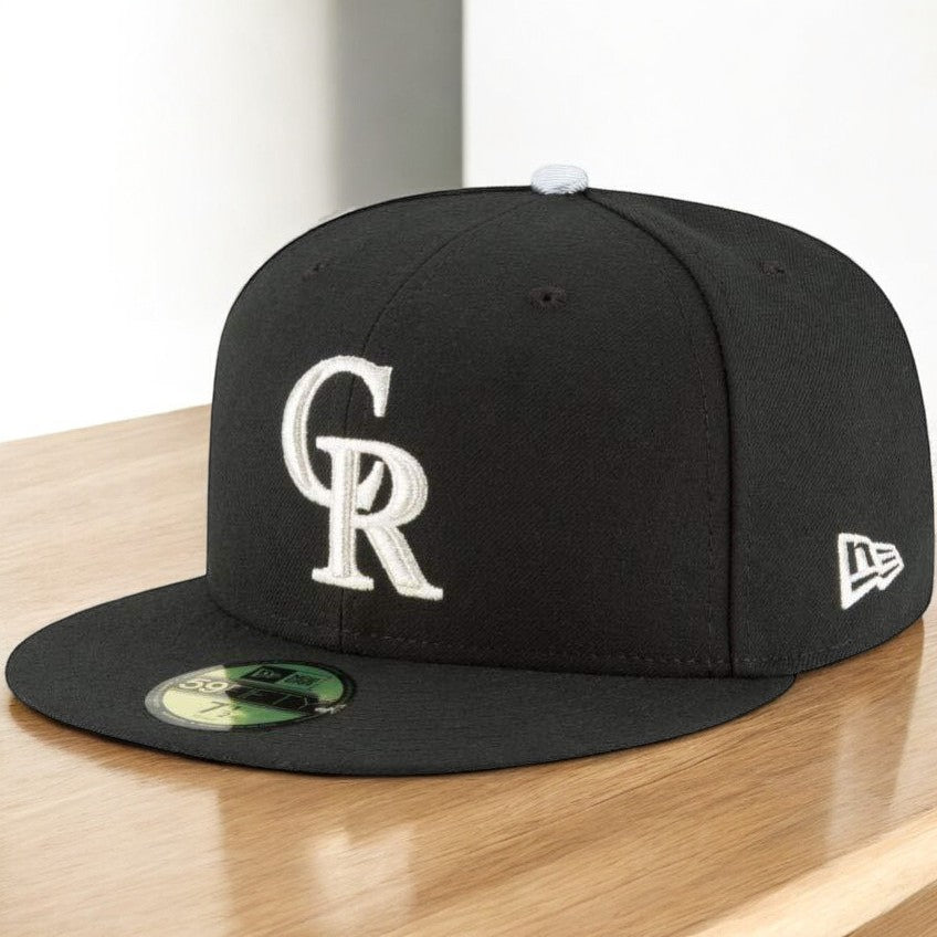 Men's New Era MLB Authentic Collection On Field 59Fifty Fitted Cap Colorado Rockies