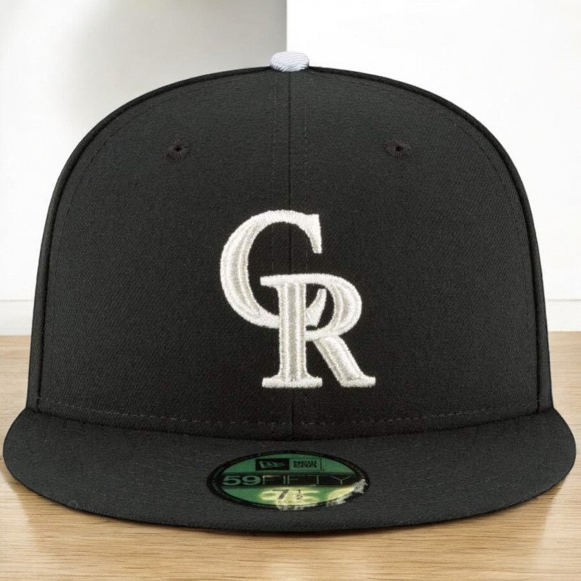 Men's New Era MLB Authentic Collection On Field 59Fifty Fitted Cap Colorado Rockies