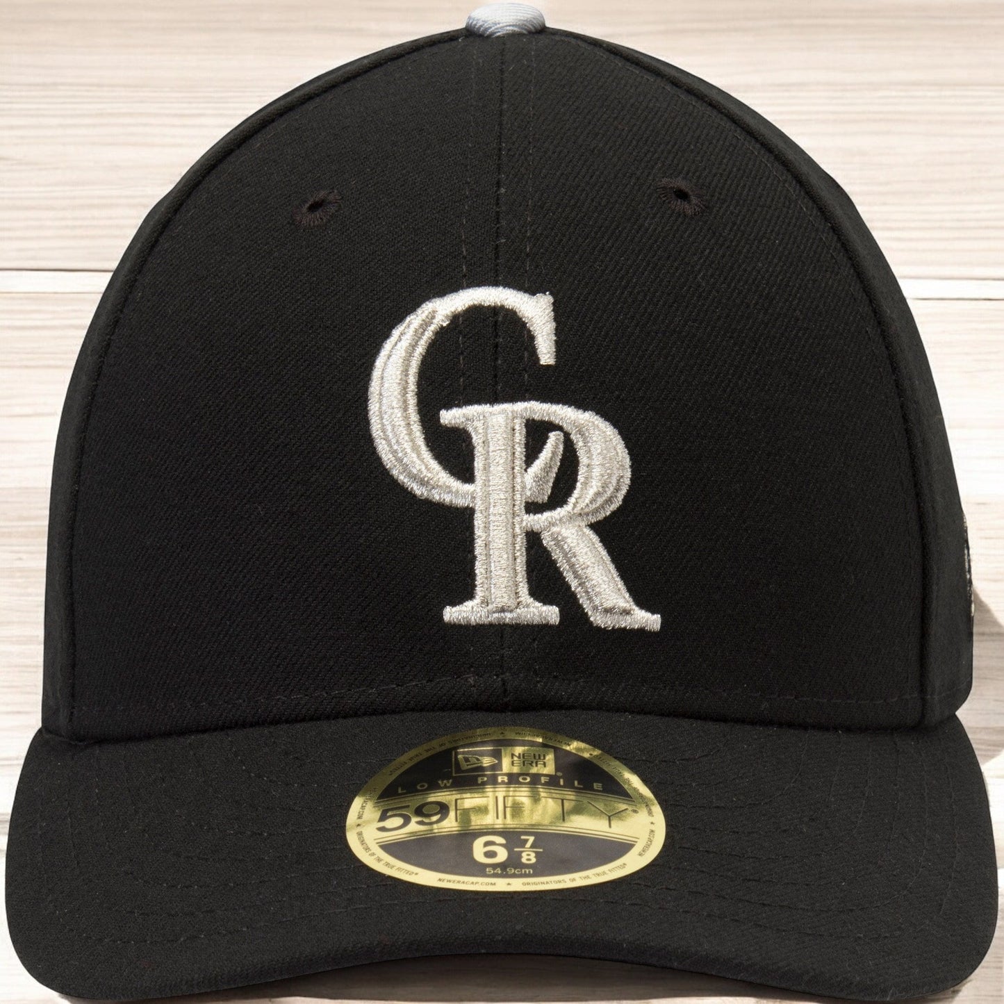 Men's New Era MLB Authentic Collection Low Pro 59Fifty Fitted Cap Colorado Rockies