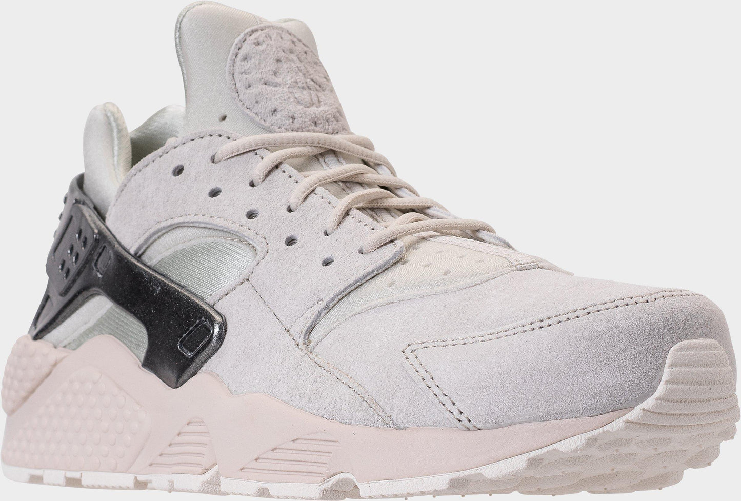 Nike Men's Air Huarache Run Prm 'Light Bone Metallic Cool Grey-Sail' - 704830-013