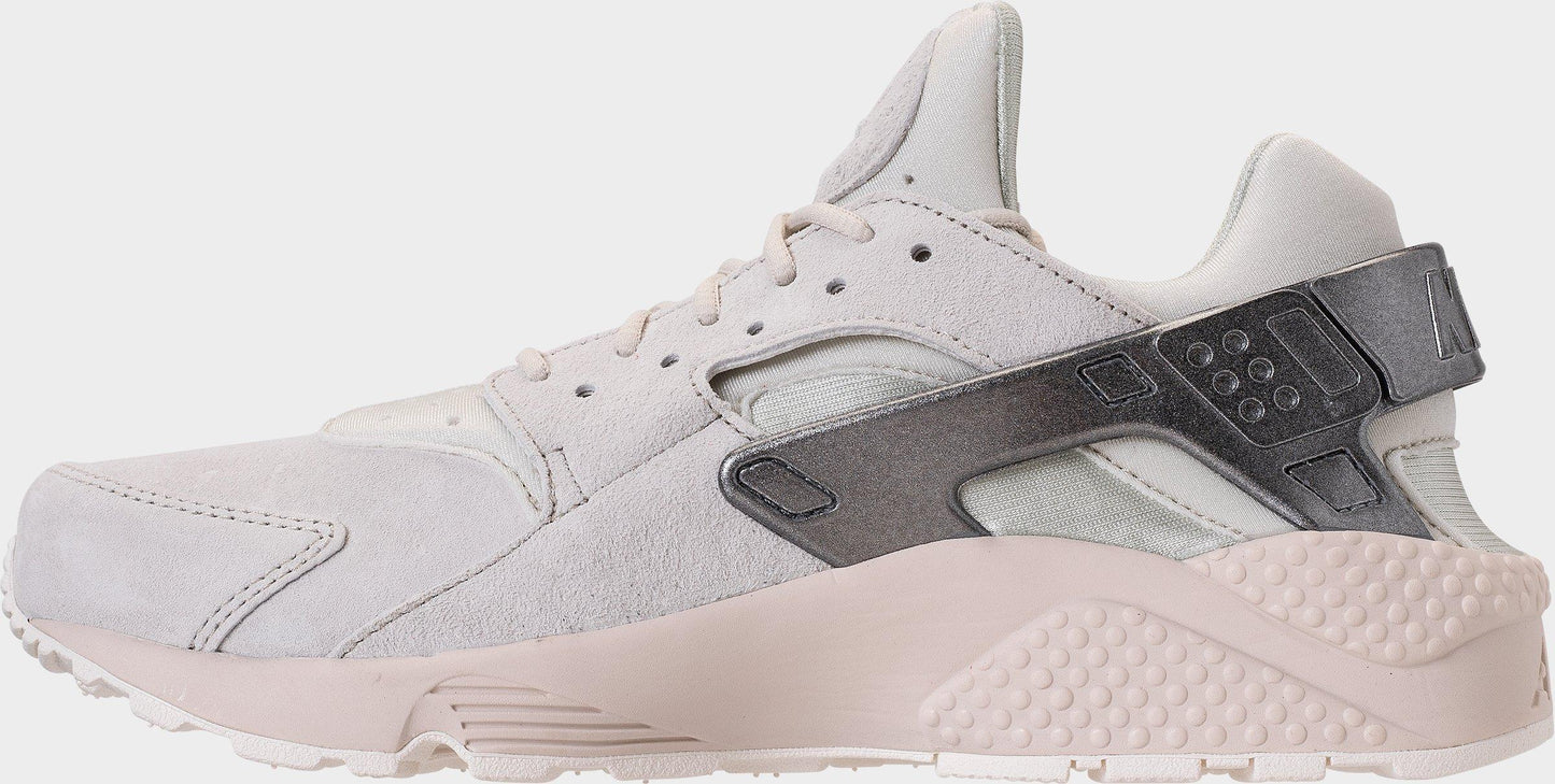 Nike Men's Air Huarache Run Prm 'Light Bone Metallic Cool Grey-Sail' - 704830-013