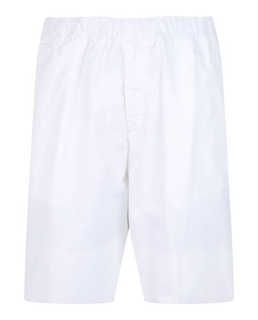 Alexander McQueen Wide Leg Pajama Shorts