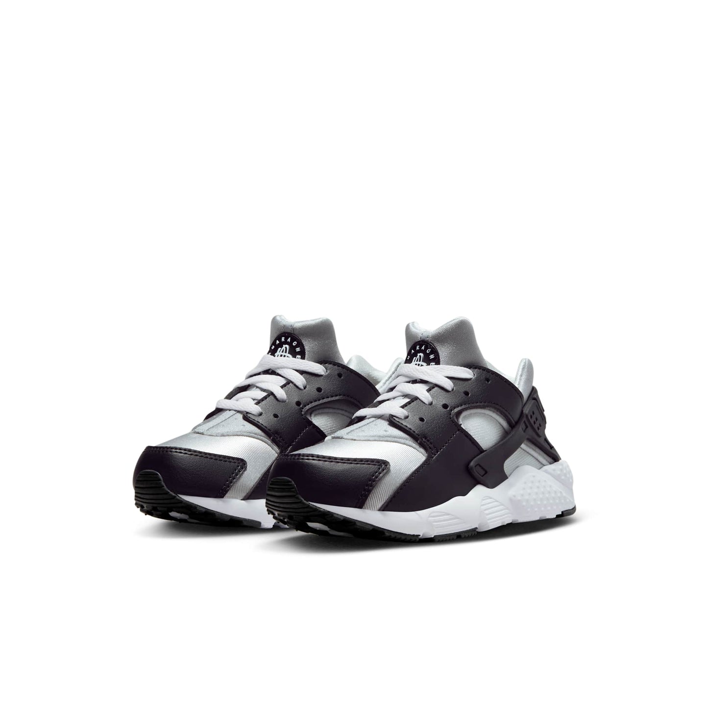 Nike Preschool Huarache Run 'Black Neutral Grey' Shoes