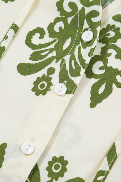 Threaded Pear Keziah Puffy Half Sleeve Shirt