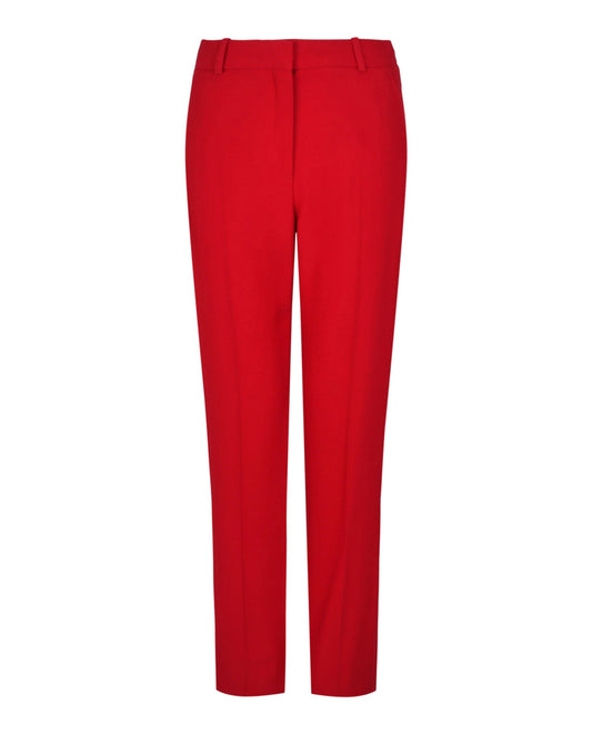 Alexander McQueen Leaf Crepe Cigarette Trousers