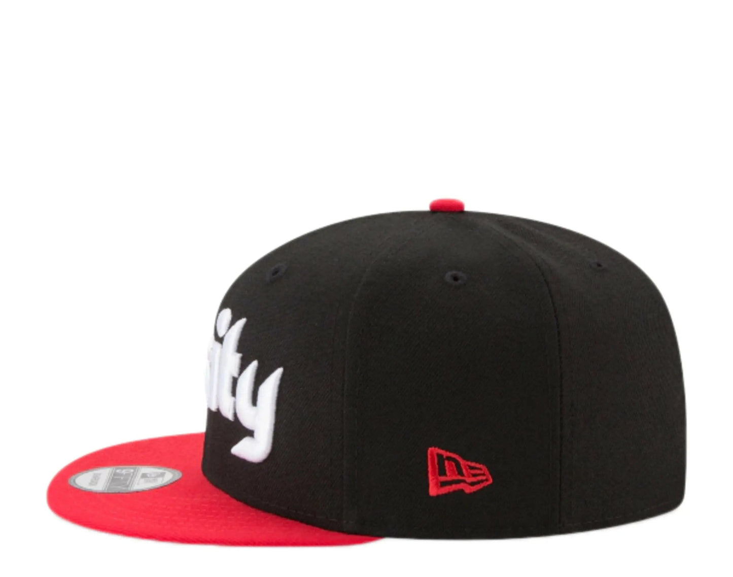New Era 9Fifty Men Snapback Hat Black/Red