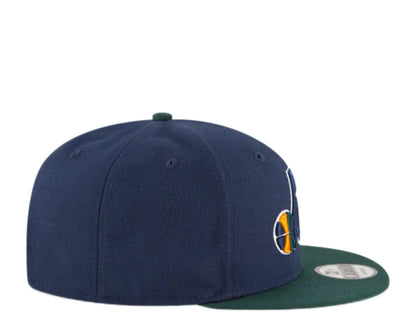 New Era 9Fifty Men Snapback Hat Navy/Green