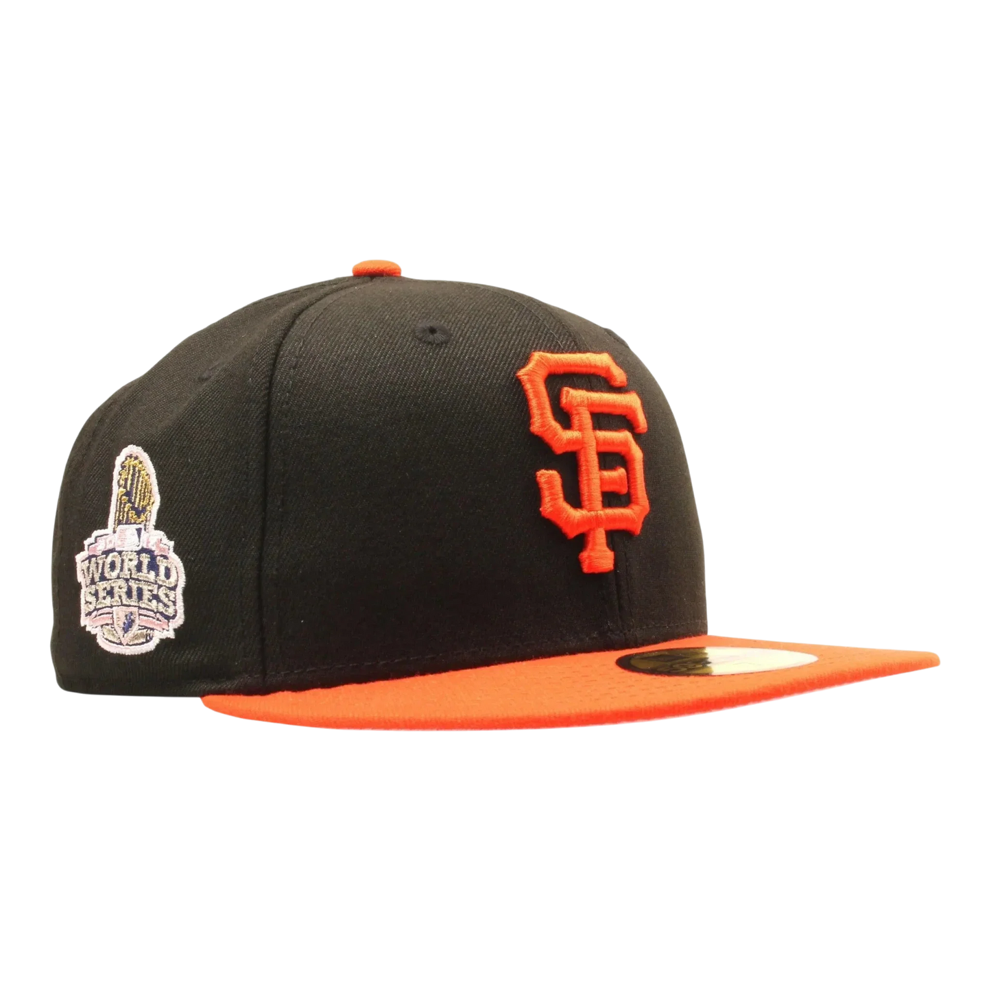 New Era x NYCMode 59Fifty MLB San Francisco Giants 2012 World Series Fitted W/ Pink Undervisor