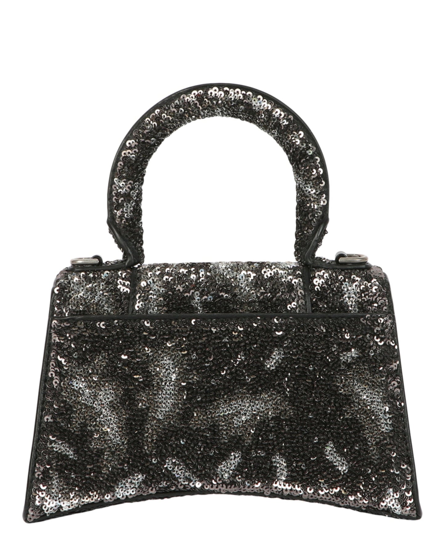 Balenciaga Hourglass Xs Top Handle Bag With Sequins