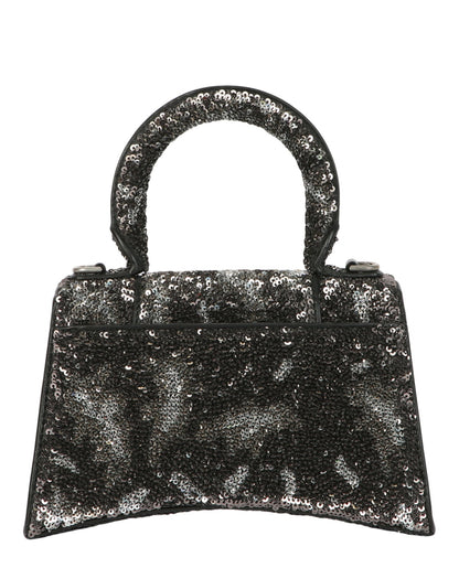 Balenciaga Hourglass Xs Top Handle Bag With Sequins