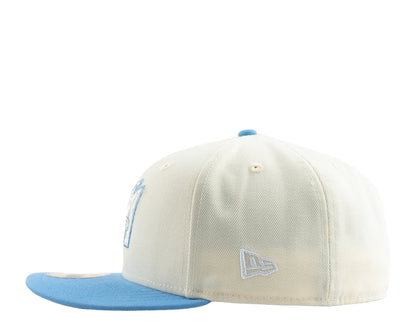 New Era Los Angeles Angels 50th Anniversary Grey Bottom 59FIFTY Men's Fitted Hat — Grey