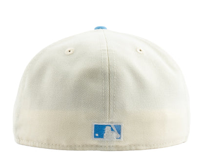 New Era Los Angeles Angels 50th Anniversary Grey Bottom 59FIFTY Men's Fitted Hat — Grey