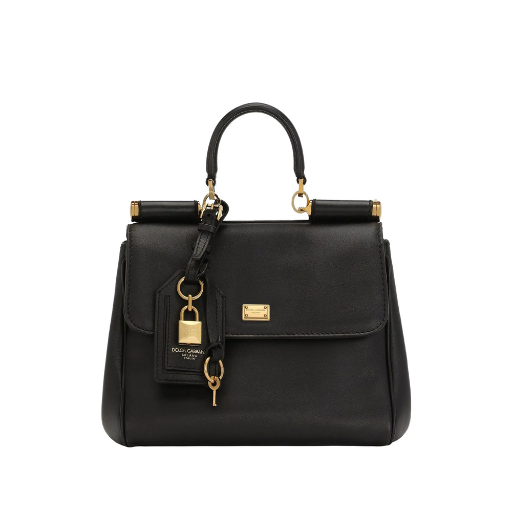 Tote Bag Black Calfskin