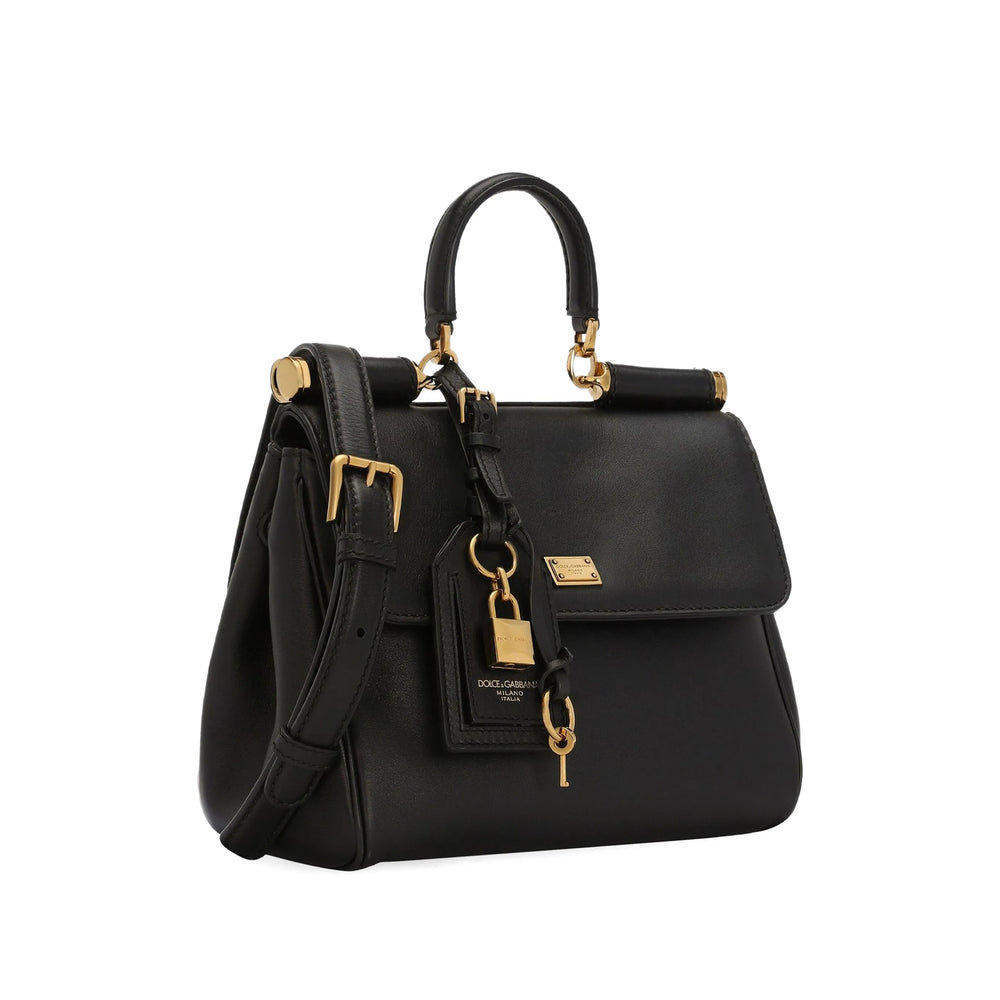 Tote Bag Black Calfskin