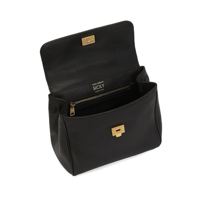 Tote Bag Black Calfskin