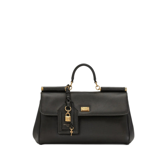 Tote Bag Calfskin Black
