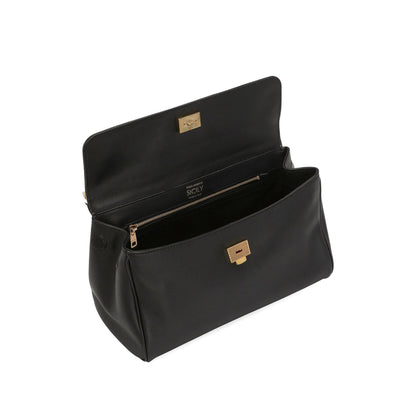 Tote Bag Calfskin Black