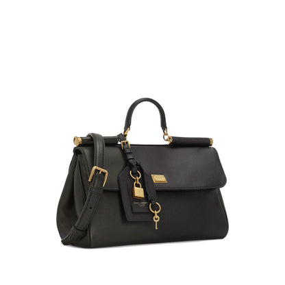 Tote Bag Calfskin Black
