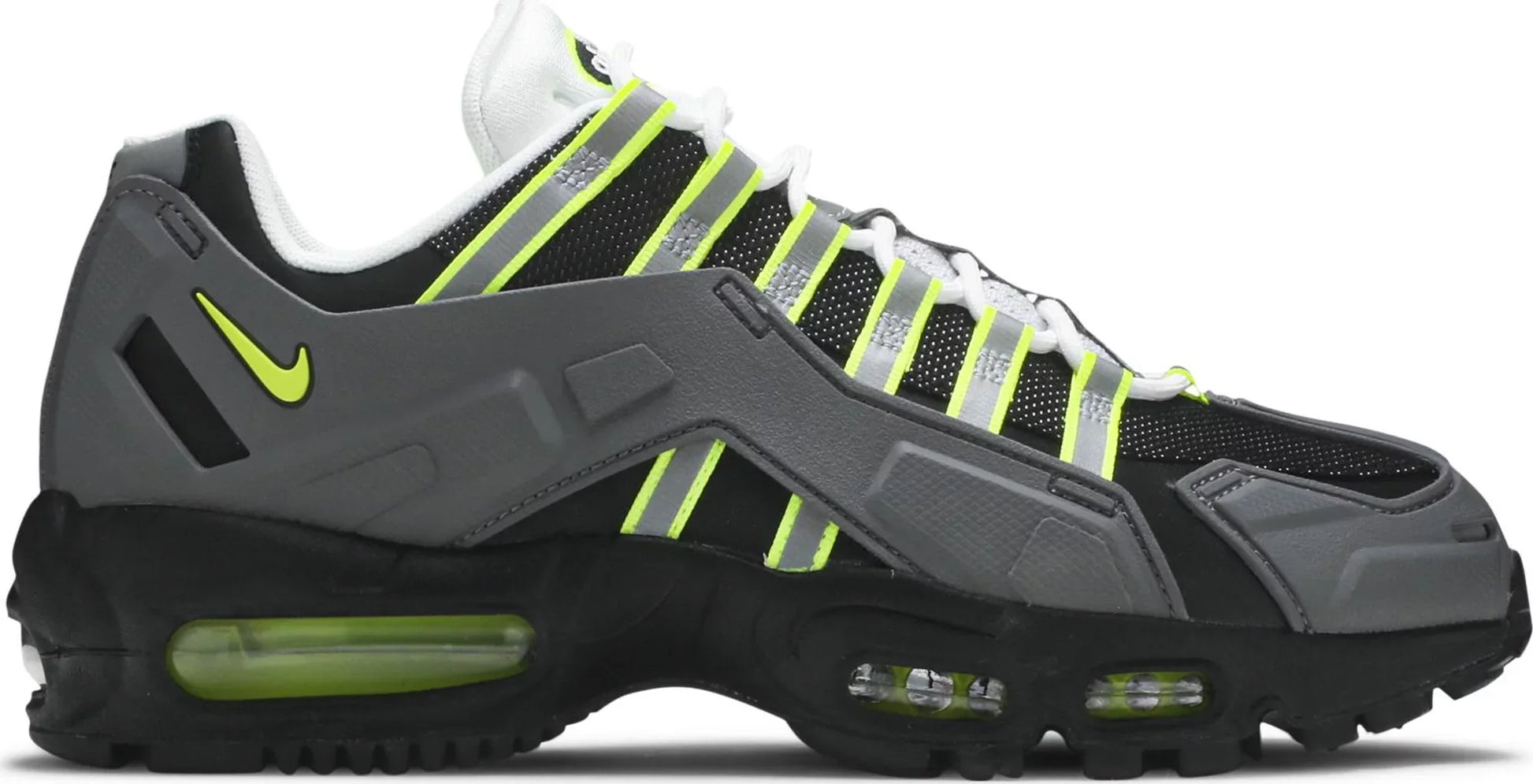 Black/Neon Yellow-Medium Grey-