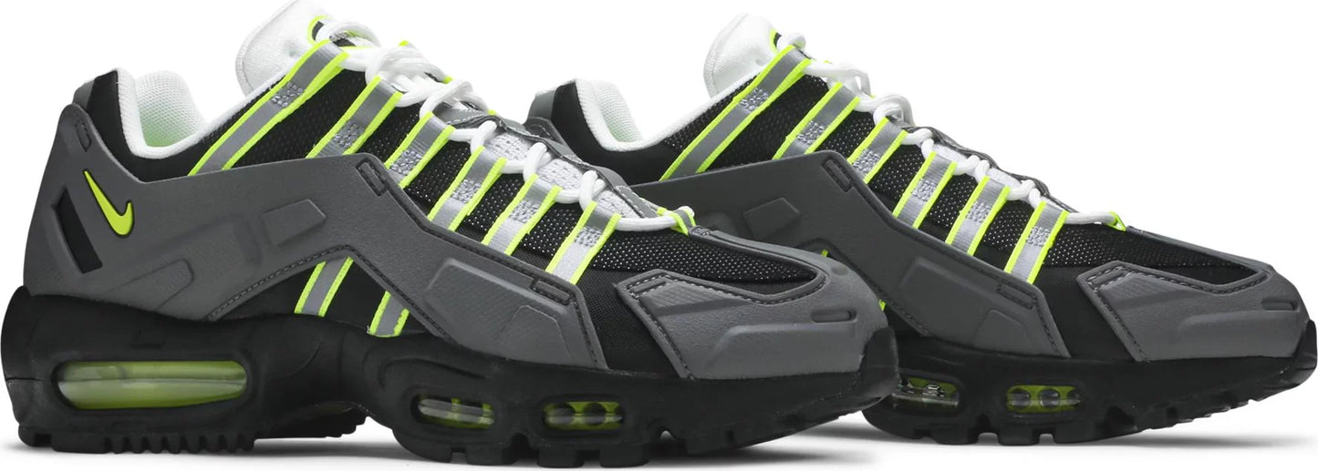 Black/Neon Yellow-Medium Grey-