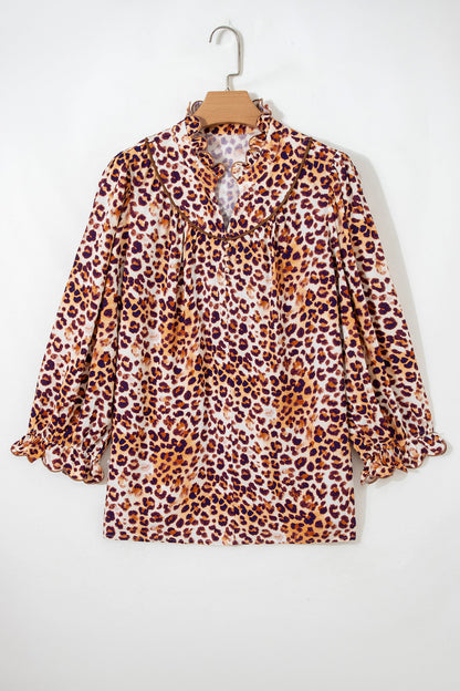 Threaded Pear Angelina Frilled Stand PLUS Blouse