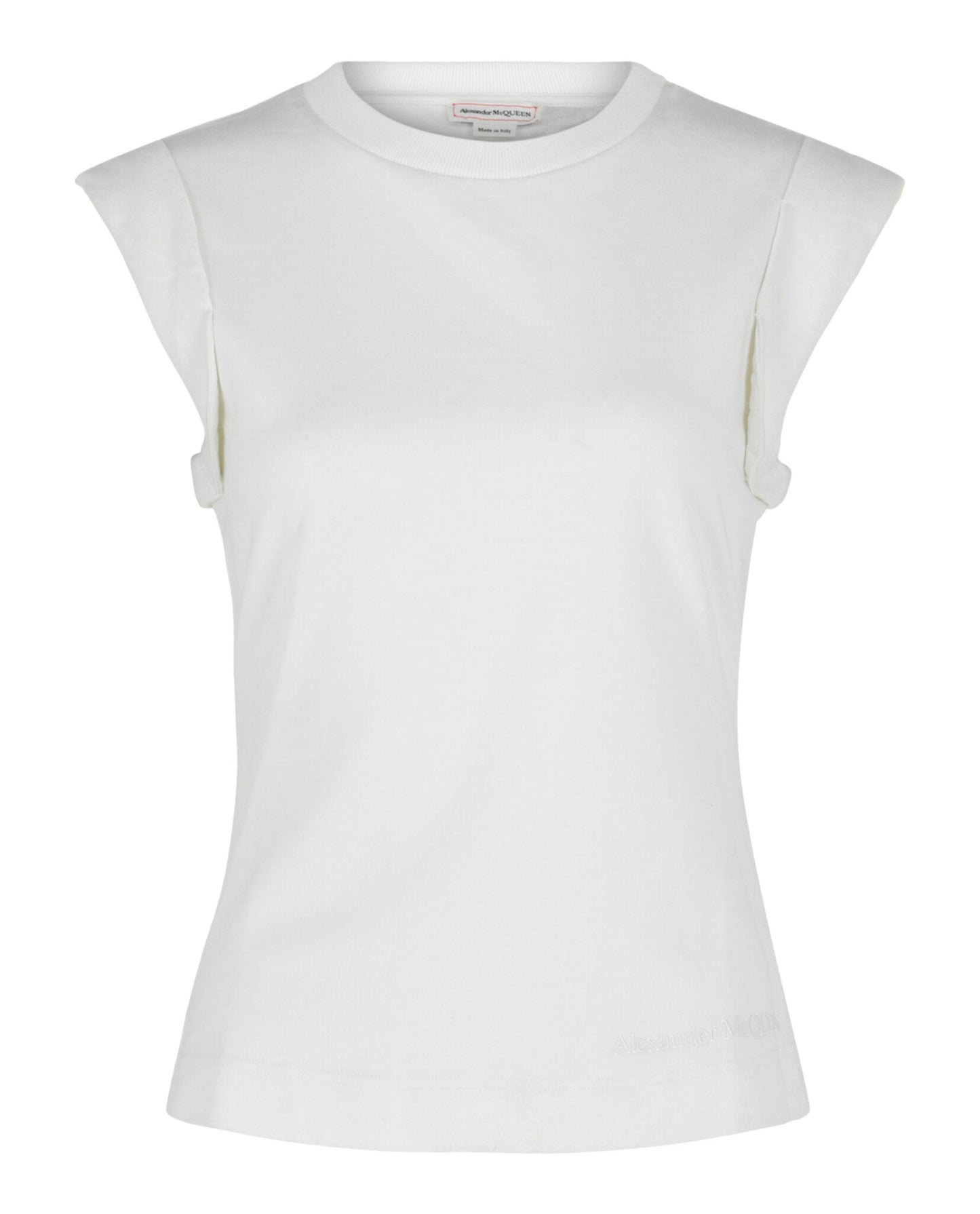Alexander McQueen Crewneck Cotton T-Shirt