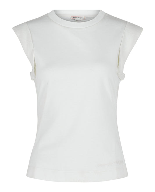 Alexander McQueen Crewneck Cotton T-Shirt