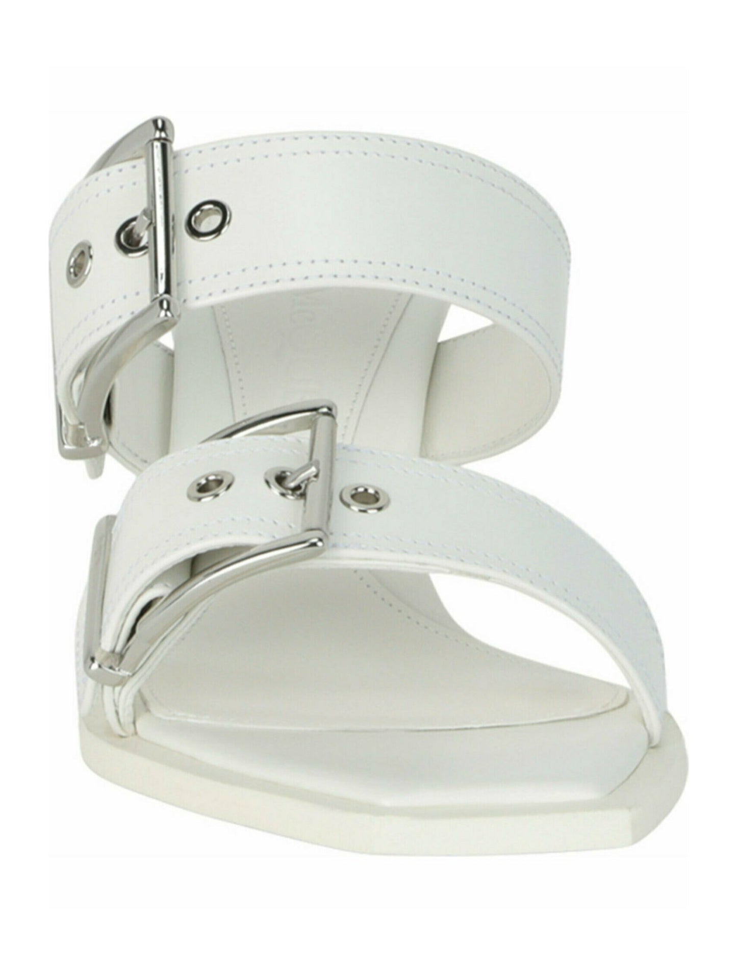 Alexander McQueen Double Buckle Punk Mules
