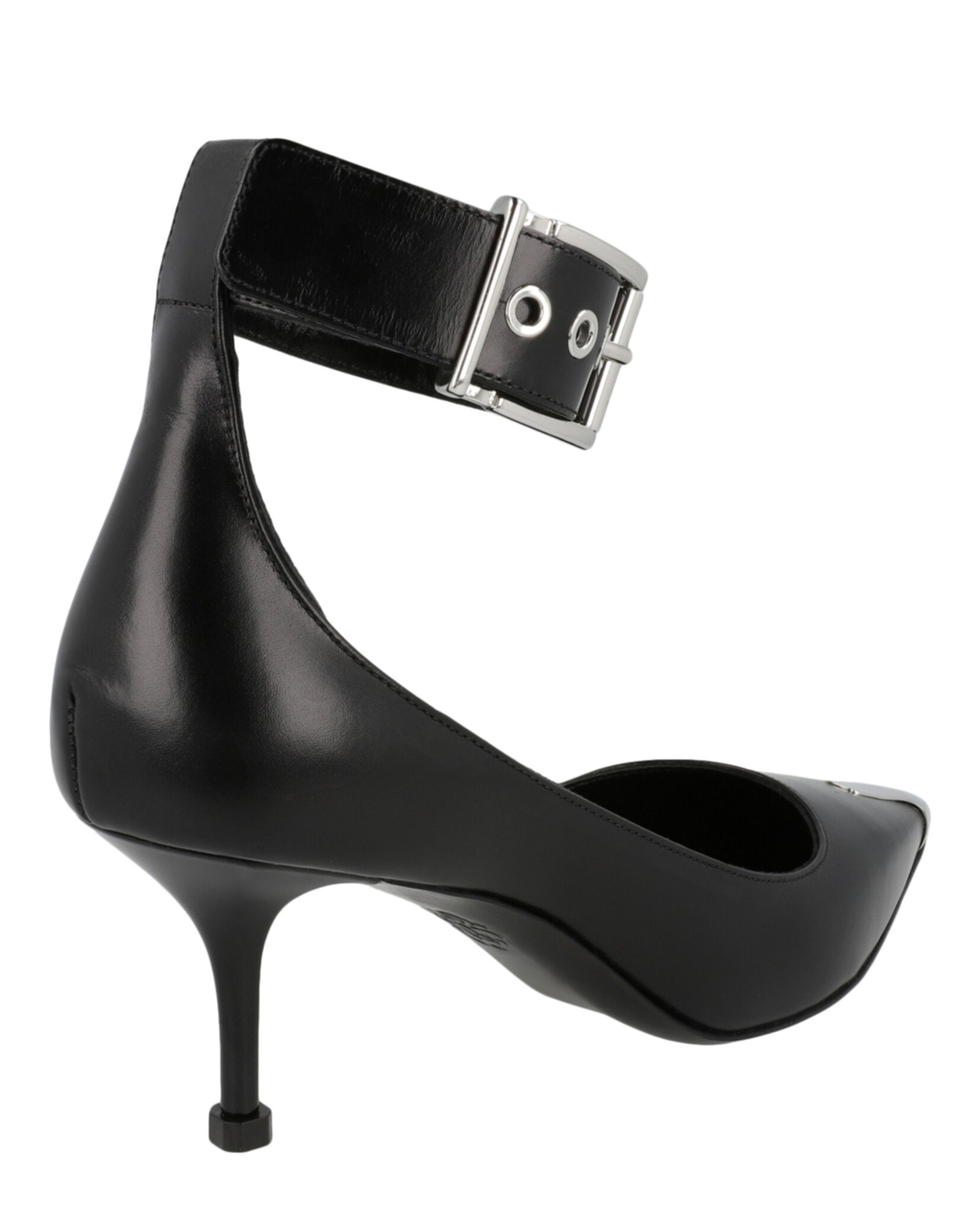 Alexander McQueen Buckle Leather Heels – Zulily