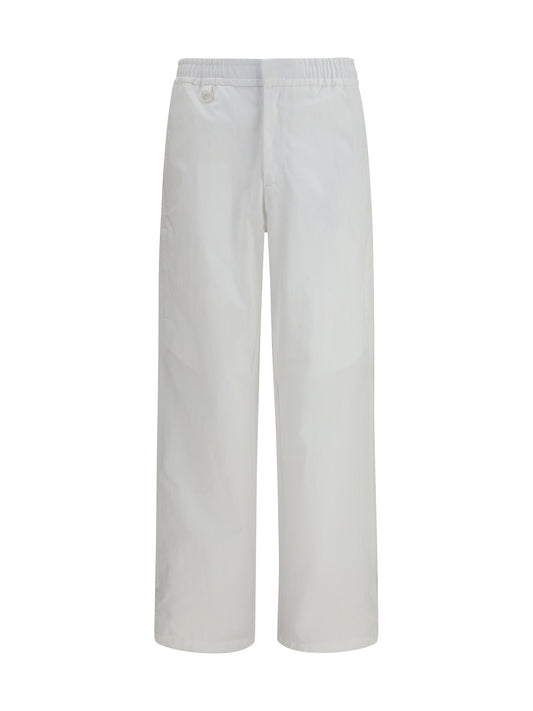 Straight-Leg Trousers White