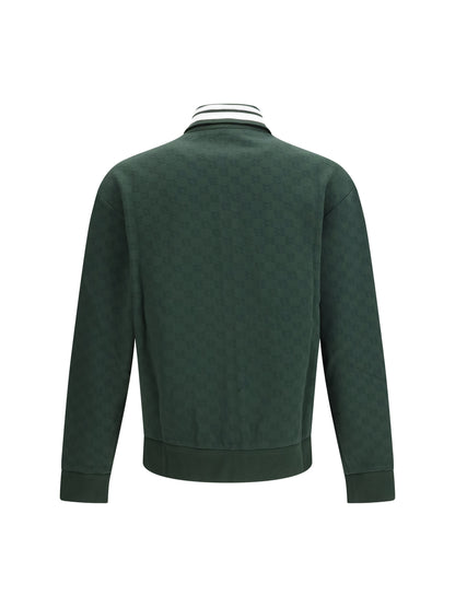 Jacket Technical Jersey Zip Deep Emerald