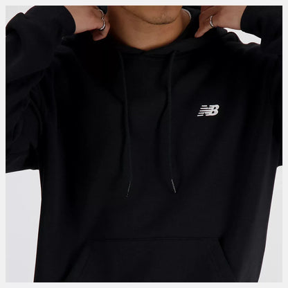 New Balance Sport Essentials Men's Pullover Hoodie — Black