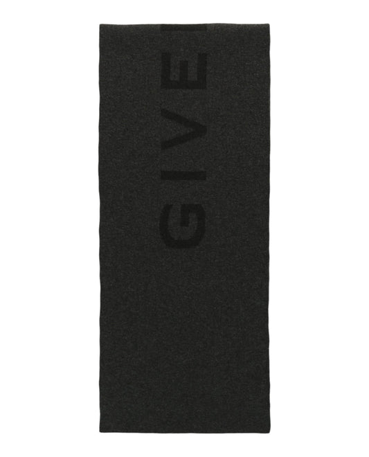 Givenchy 4G Logo Reversible Wool Scarf
