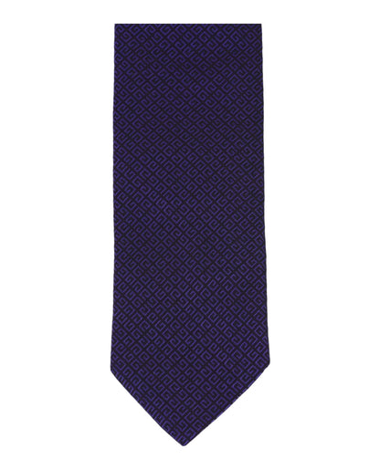 Givenchy 4G Pattern Silk Tie