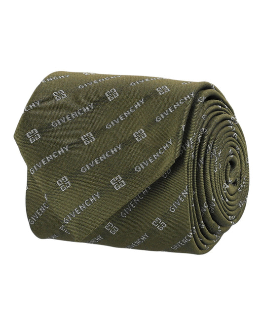Givenchy Diagonal 4G Silk Tie