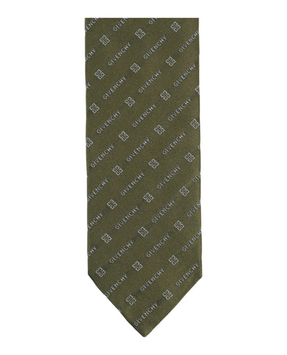 Givenchy Diagonal 4G Silk Tie