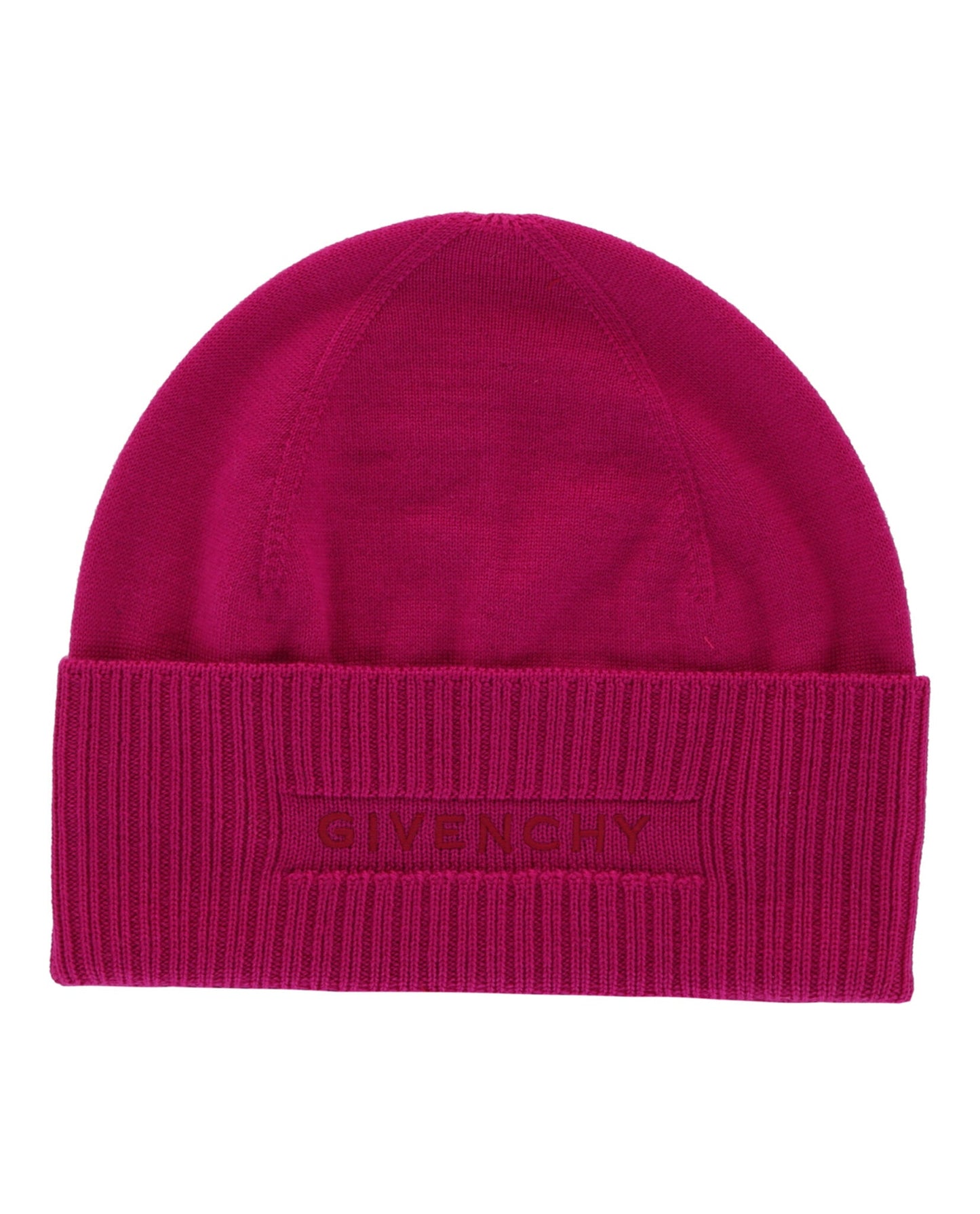 Givenchy Ribbed Embroidered Logo Beanie